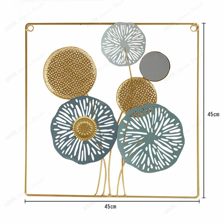 IVYDECO Suitable For Many Occasions Household Frames Picture metal wall art home decor