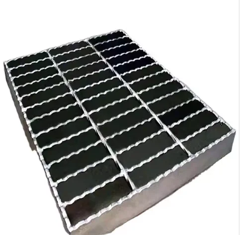 Construction materials customized manufacturers heavy duty A 36 Galvanized Tooth type steel grid plate serrated grating
