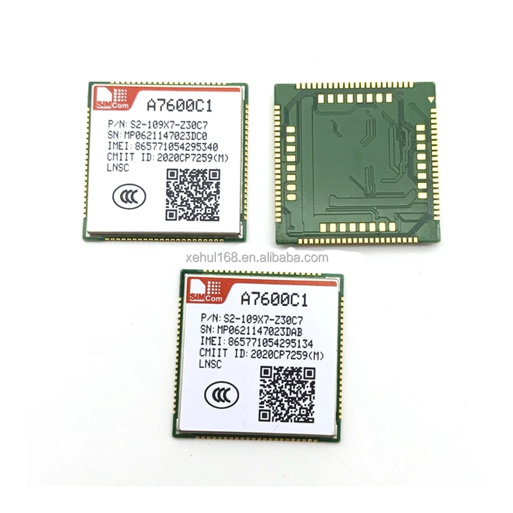 New and Original SIMCOM 4G LTE Cat1 LGA + LCC Module A7600E-LNSE A7600C1-LNSE A7600E-HNVW