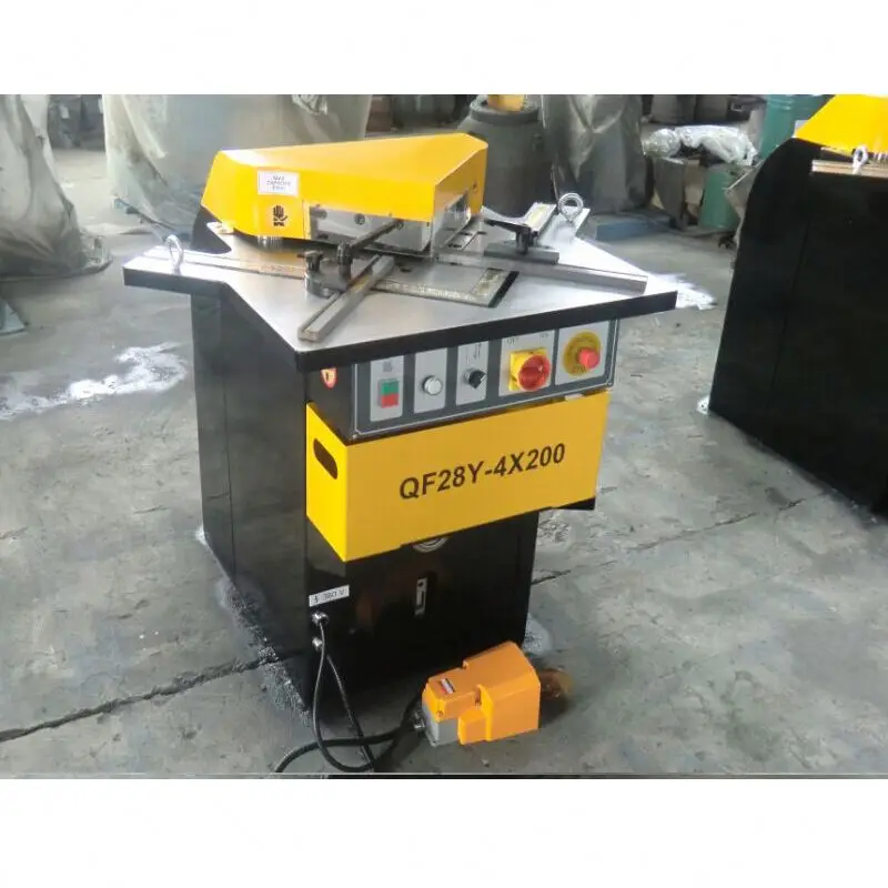 QF28Y-6*200ZK metal notching machine, hydraulic cutter, small notching machine