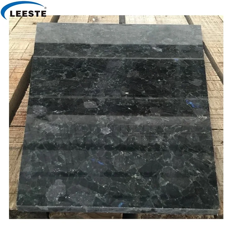 Good Quality Natural stone covering Blue Volga Granite Tiles and Slab for kitchen countertop wall