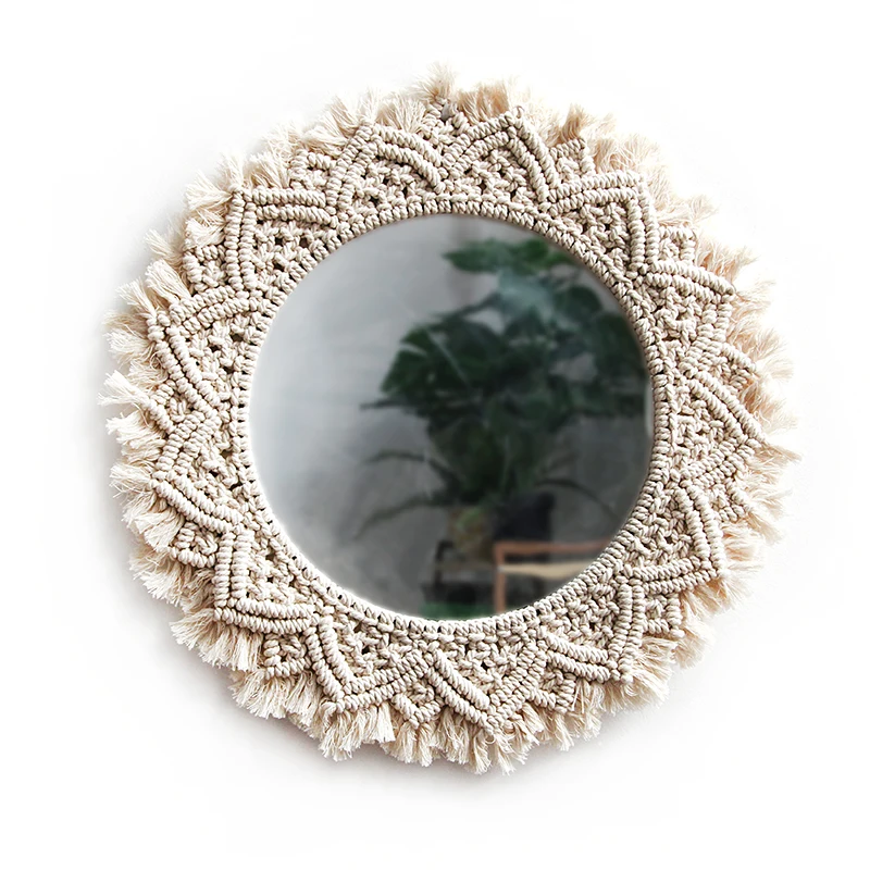 bohemian decor christmas decoration supplies tapestries art luxury mirror door decor hanging door mirror