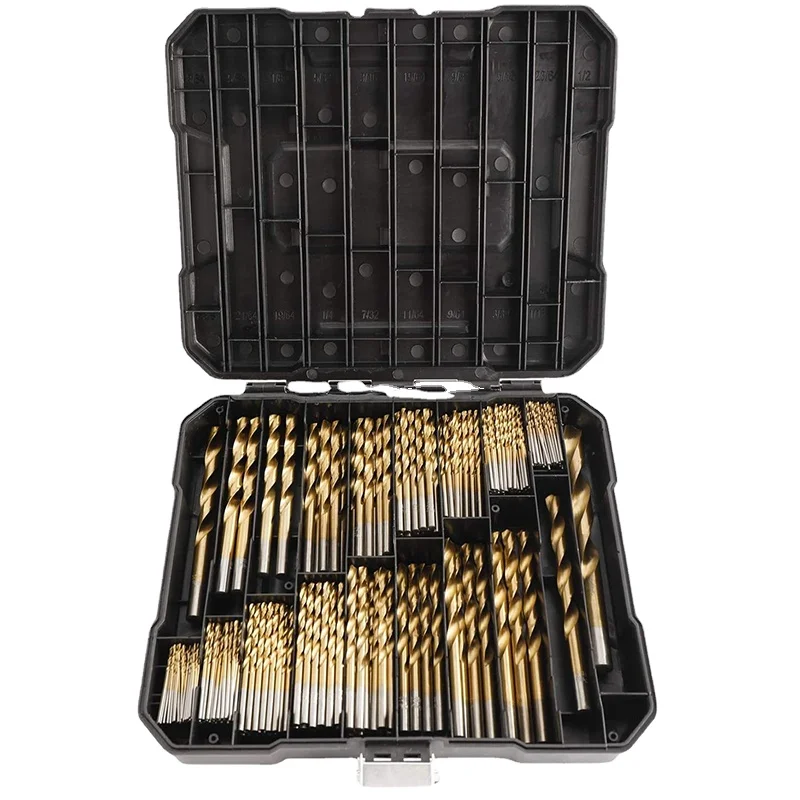 Hot Sale 230pcs Lot Titanium Step Drill Bits HSS Power Tools HSS Metal Drilling