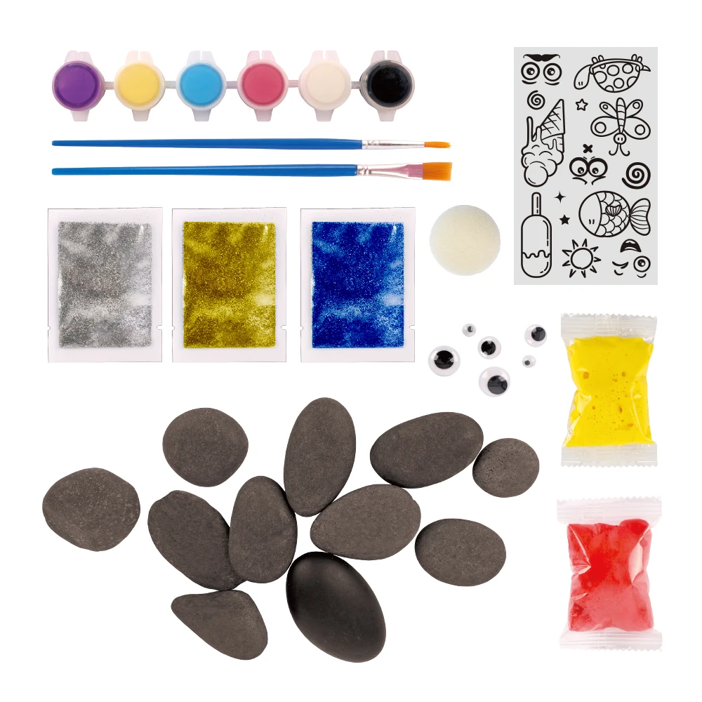 children toys arts and crafts rock painting kit other toys for kids Non-Toxic magic stone