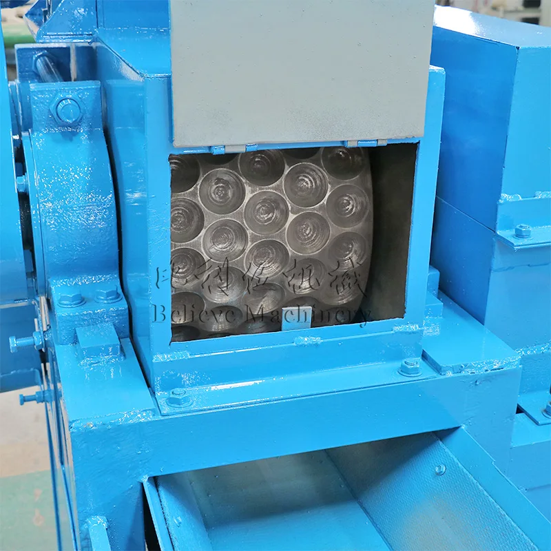 Believe Machinery bbq charcoal coal powder coconut charcoal wood briquettes making machine briquette press machine price factory