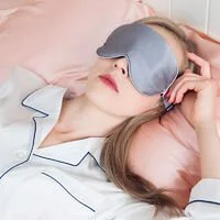 New Design Customized Luxury Colorful Travel Sleeping Silk Eye Mask Sleep Stain Eyemask For Sleep Use