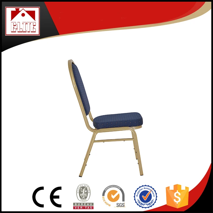 Top product wholesale luxury banquet chair aluminum frame customizable pattern dining room furniture banquet chair