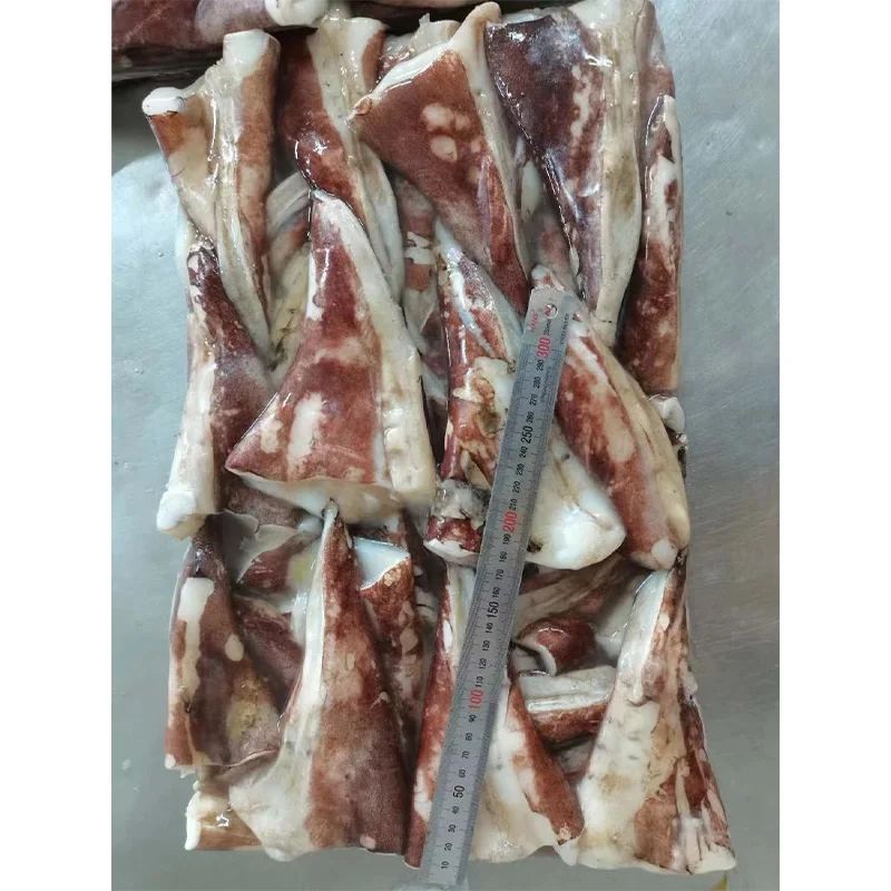 new process  A grade  Calamari squid for thailand uncooked squid tail tip meat  BQF Frozen Indian Ocean squid tip meat