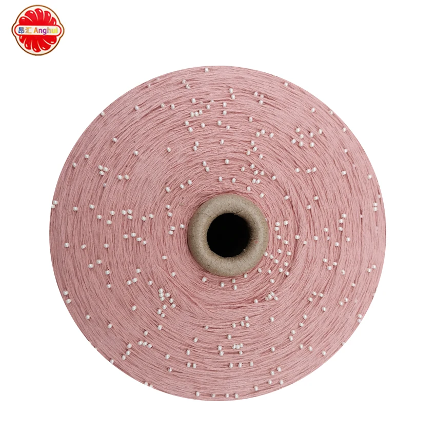 Beads Yarn 100% Cotton Beads Yarn Super Soft For Handknitting DIY Sweater Knitting Yarn