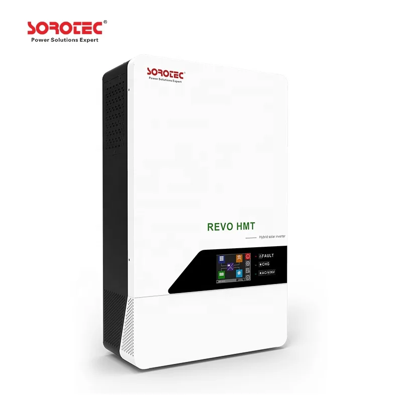 Солнечный инвертор Sorotec REVO HMT 60 В-450 В постоянного тока 4 кВт 6 гибридный солнечный с зарядным устройством
