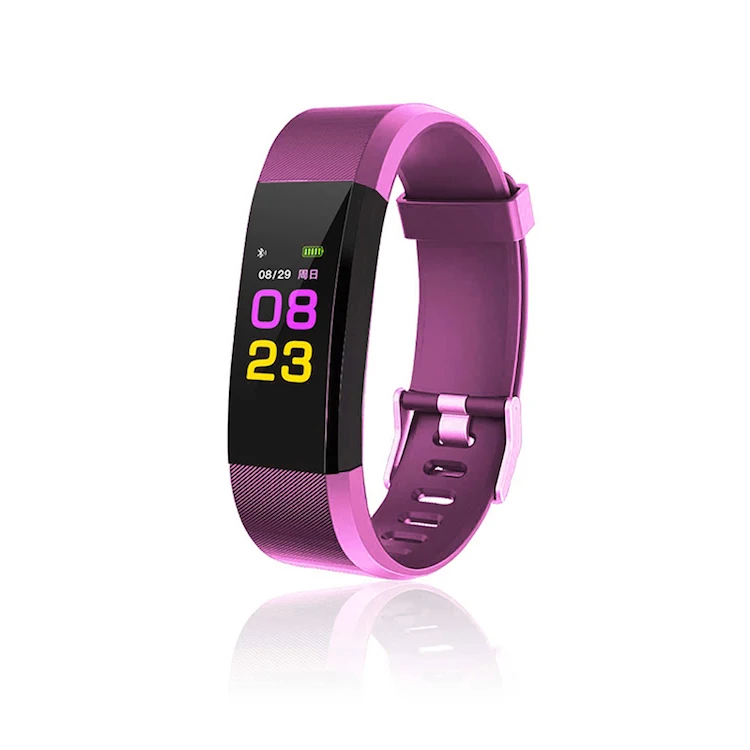 115plus Smart band IP67 Heart Rate Color OLED Smart Bracelet Band Wristband Fitness Tracker ID115