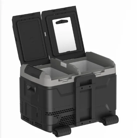 Maxtronic  Portable Solar 12v Dc Compressor Mini Car Fridge Freezer Refrigerator Freezers For Camping Outdoor Caravan Rv -