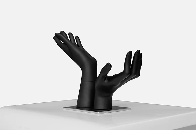 Fiberglass jewelry display mannequin hand female hand model mannequin for jewelry