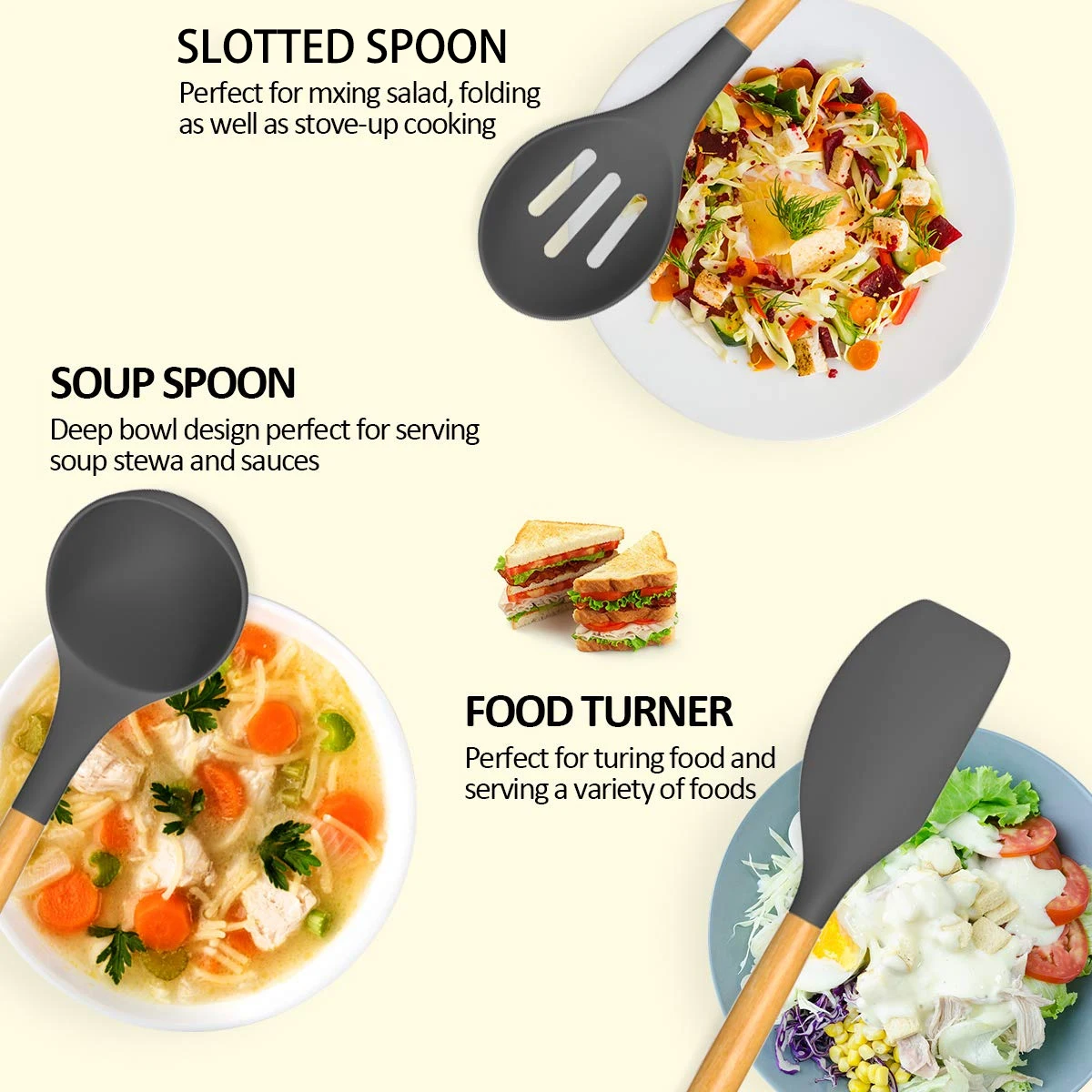 32 шт. Лидер продаж кухонные аксессуары для кухни домашняя кухонная утварь силиконовая