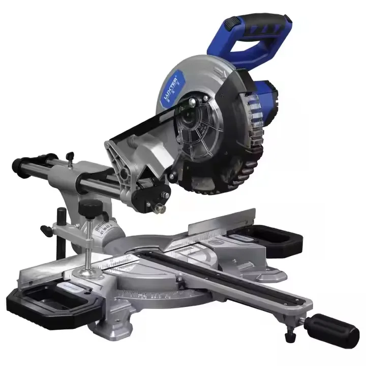 20V Cordless Sliding Miter Saw Woodworking bench top machine+1 batteries + charger