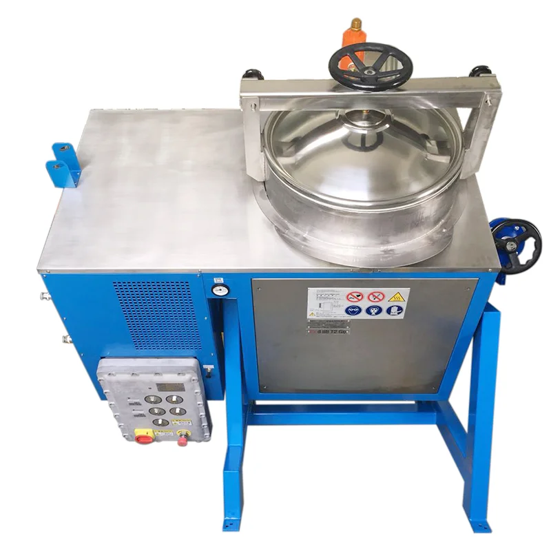 Industrial vacuum distillation recovery equipment acetone solution recovery machine hydrocarbon recovery machine