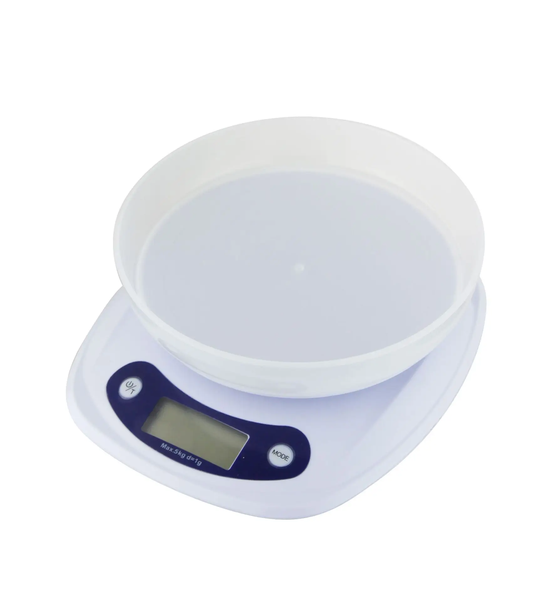 Household Electronic Digital Kitchen Food Weighing Scale With Removable Bowl For Cooking Baking