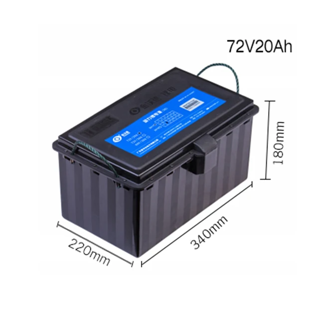  Литиевая батарея OEM 20 Ач 25 30 40 72 в для двигателя мотоцикла