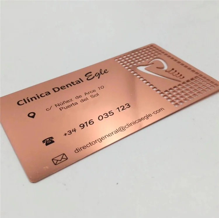  Металлическая визитная карточка из нержавеющей стали Nfc Rfid-чип карта для ключей