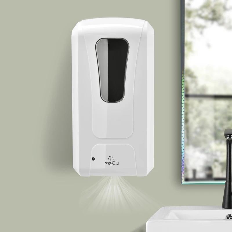 
1000 мл школьный пластиковый диспенсер для дезинфицирующих средств для рук, Электрический Бесконтактный сенсор, автоматический диспенсер для мыла 