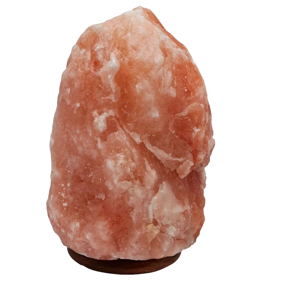 Himalayan Salt Natural Lamp Hand made Air Purification and Home / Bedroom Decoration