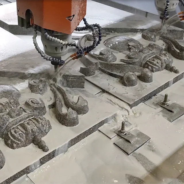 JCXstone 1825 2axis tombstone engraver machine cnc router marble granite cutting machine Tombstone carving milling machinery