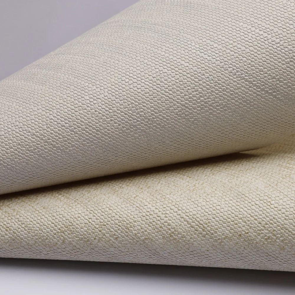 Wholesale New Trends Latest Design White Texture Wall Paper Fireproof Vinyl Wallpaper Wallcoverings for Hotel