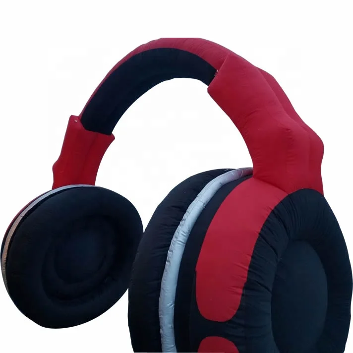 New design High Quality Giant Inflatable Headset Headphone Earphone Arch Gate Buy Inflatable Headset Headphone Earphone Arch
