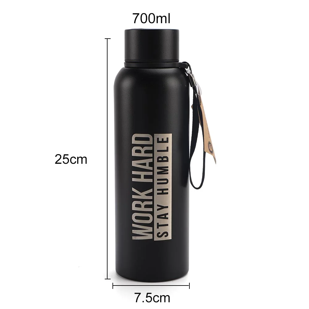 304 Stainless Steel Double Wall Vacuum Flask Water Bottle Insulated Thermos Sport Water Bottle for Outdoor