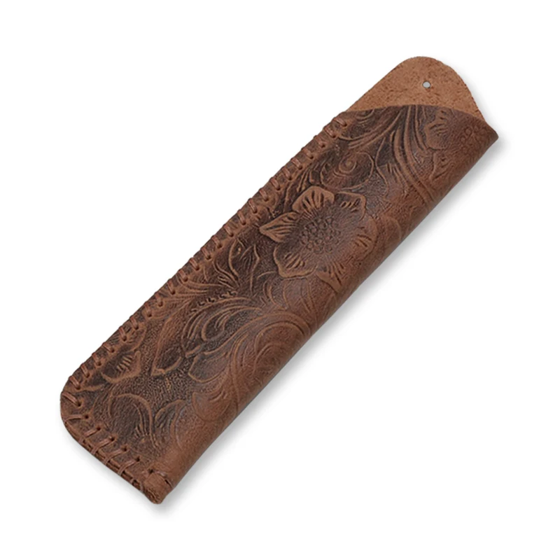 Роскошный Стильный пенал из натуральной кожи с логотипом на заказ, офисный пенал, держатель для хранения ручек Stylo MontBlanc