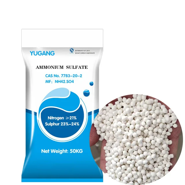 nitrogen based fertilizer ammonium sulphate crystal granular grade nitrogen fertilizer
