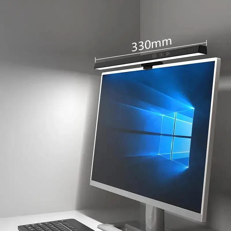 50cm Eye-Caring Dimmable LED Monitor Light Laptop Computer PC USB Screen Display Lamp Bar