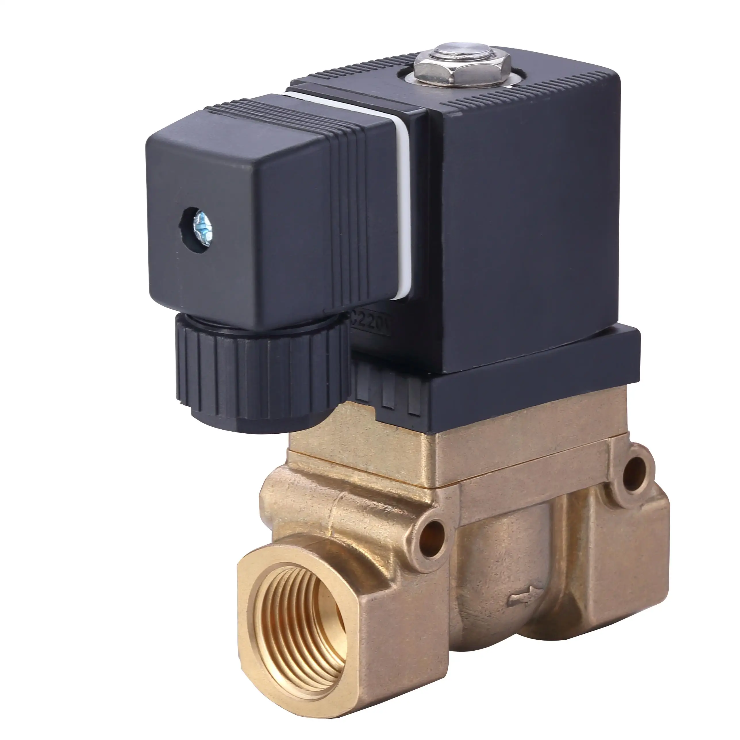 SB116 High Temperature  12V 24V Normally Closed Diaphragm Solenoid Valve Stainless Steel 220V AC Solenoid Valve