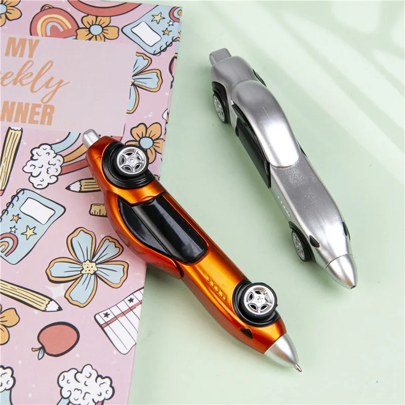 Wholesale Cool Car-Modelled Roller Pen Creative New Student Advertising Gift Durable Plastic Ballpoint Pen