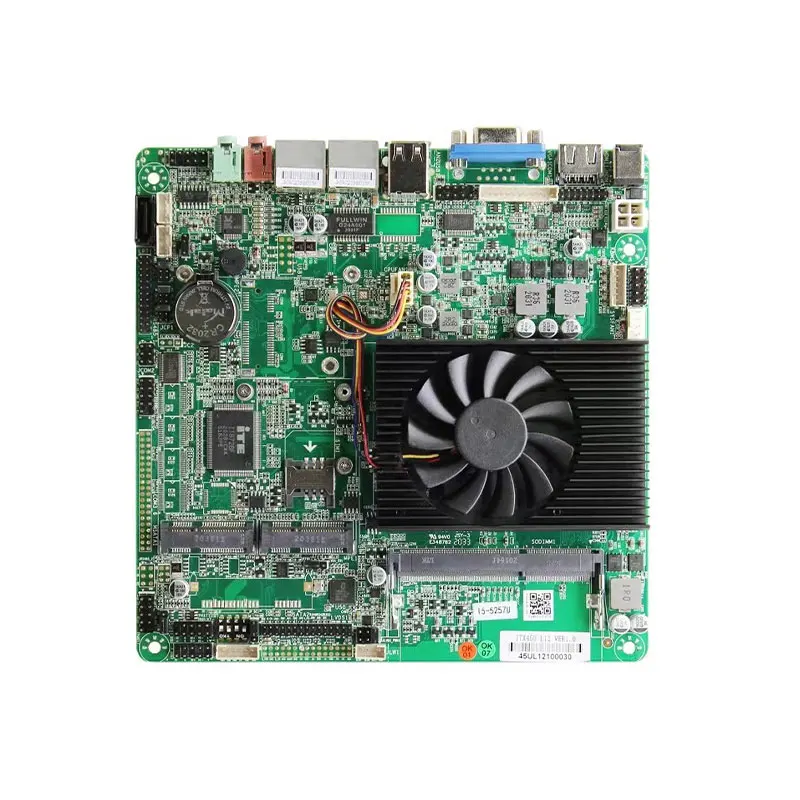 Wanlan Motherboard Mini ITX Core i3 4300U with DDR3L 1333/1600 mSATA 32GB to 1TB Embedded Broad use for Mini PC