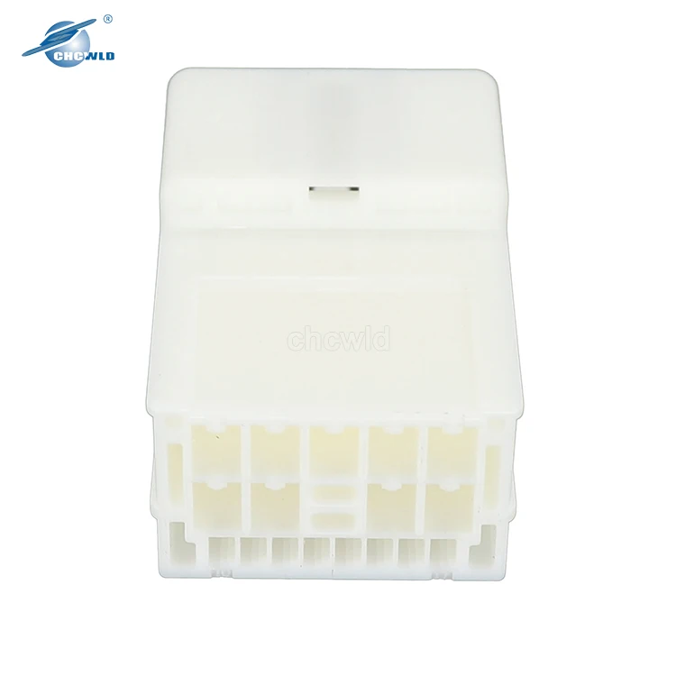 17 Pin Male white automotive wire to wire connectors 6098-3893