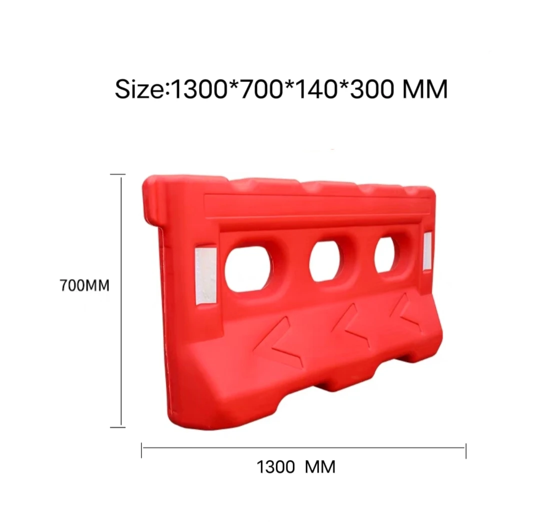 Высококачественный пластиковый дорожный барьер заполненный водой Баррикада дорожного движения безопасности