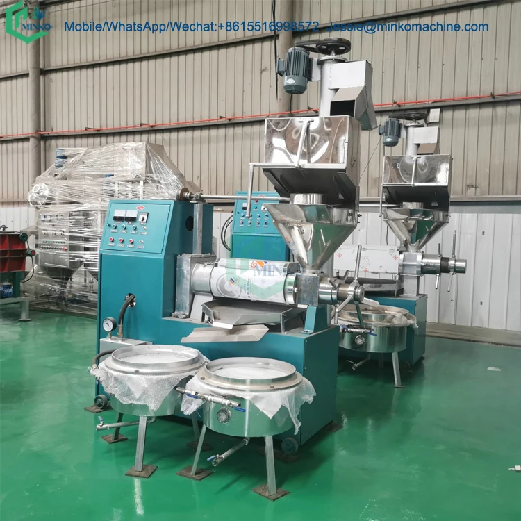 Peanut Palm Oil Production Line Cold Press Filter Making Machine Price Zimbabwe