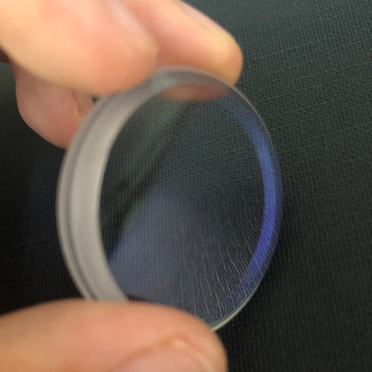 
Blue AR coating Step Double Dome Sapphire Glass Optical Lens 