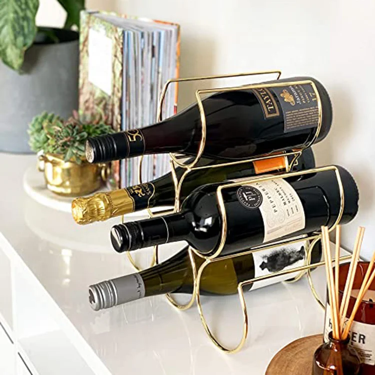 Bar Dining Table Creative Iron rack Wine Bottle Suspension Rope Wine Glass Rack Holder