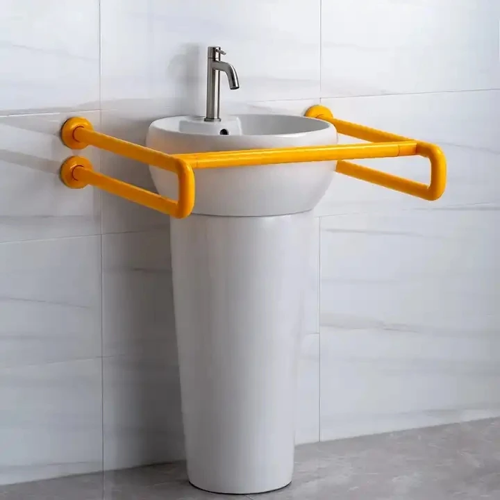 Bathroom Grab Bars Abs Bathtub Nylon Toilet Safety Rail Support 350Lbs Toilet Safety Bar Bathtub Handles Safety Rail Bar