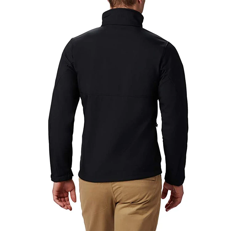 Winter Outdoor Security Guard Softshell Basic Jacket Polar Fleece Lined Waterproof Tactical Hiking Climbing Jacket