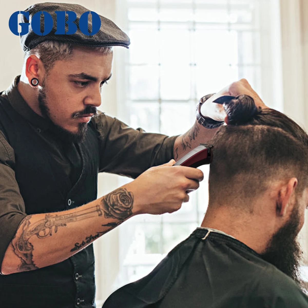cordless hair clipper trimmer with short cutting length