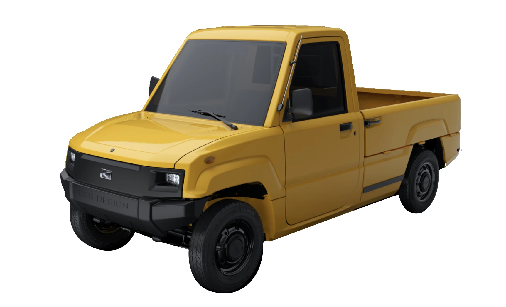  ЕЭС L7e мини электрический транспортный пикап vechicle с 72V 100Ah свинцово-кислотной батареей + 4000W двигатель грузовик