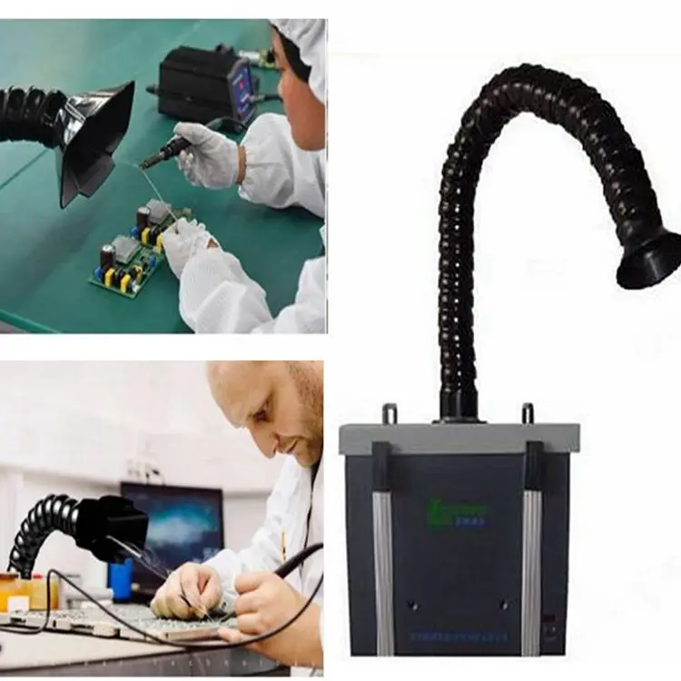 Mini laboratory fume extractor,fume extractor for eyelash extension,dtf printer fume extractor with pipe hose