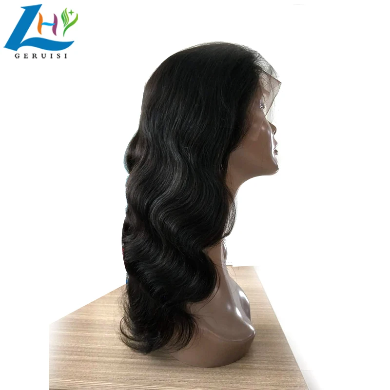 HD Transparent Brazilian Wigs Lace Front Human Hair Virgin Cuticle Aligned Full Lace Human Hair Wig