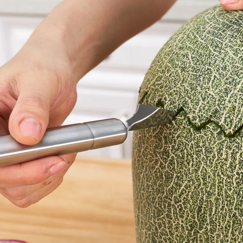 Kitchen Gadget Multifunctional Fruit Tools Set Cutter Scooper Seed Remove Slicer Watermelon Knife