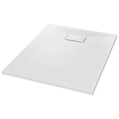 Custom made Solid surface artificial stone resin Anti-slip  shower trays