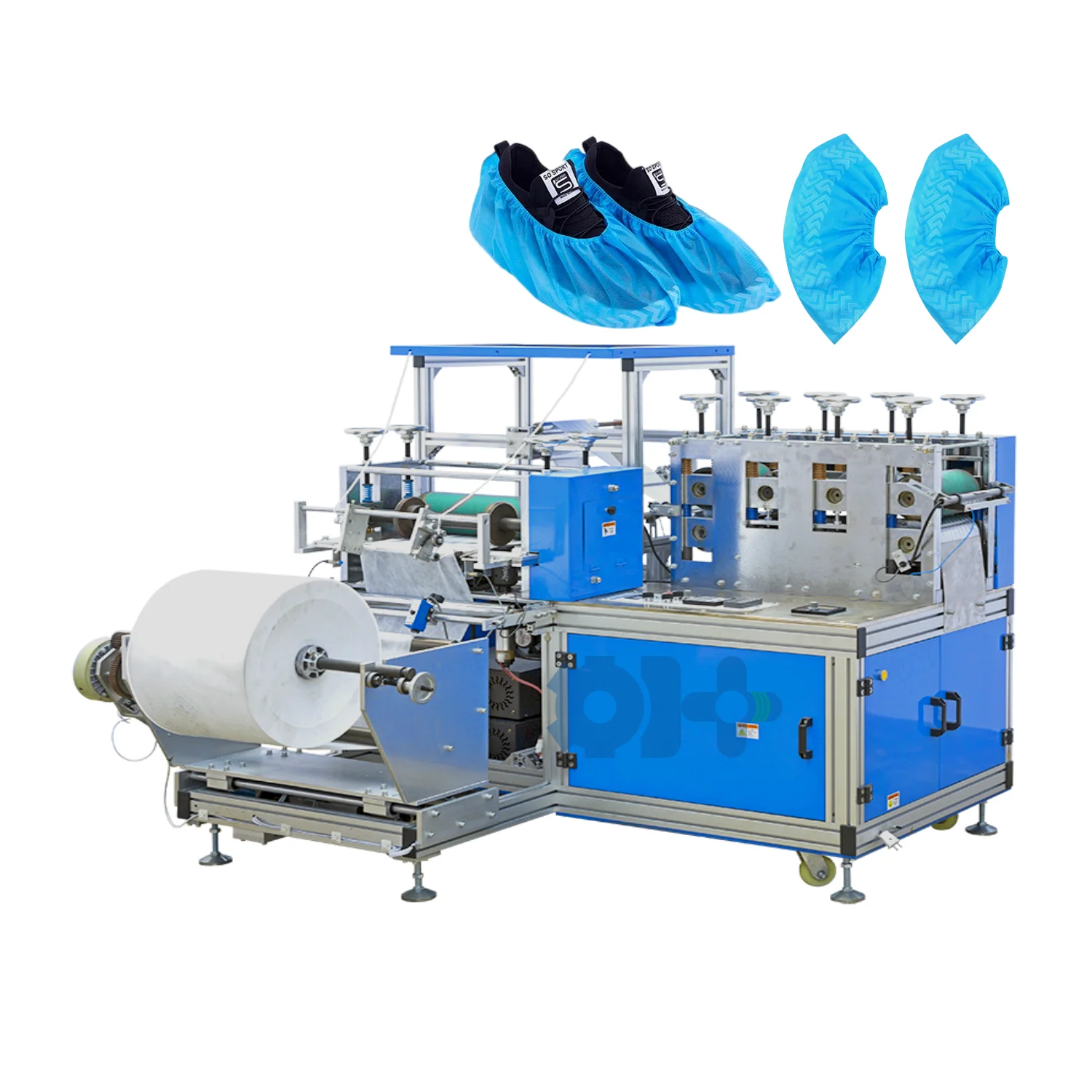 Deheng Full Automatic Foot Covers Machine Disposable Nonwoven Shoe Cover Packing Machine (1600583816246)