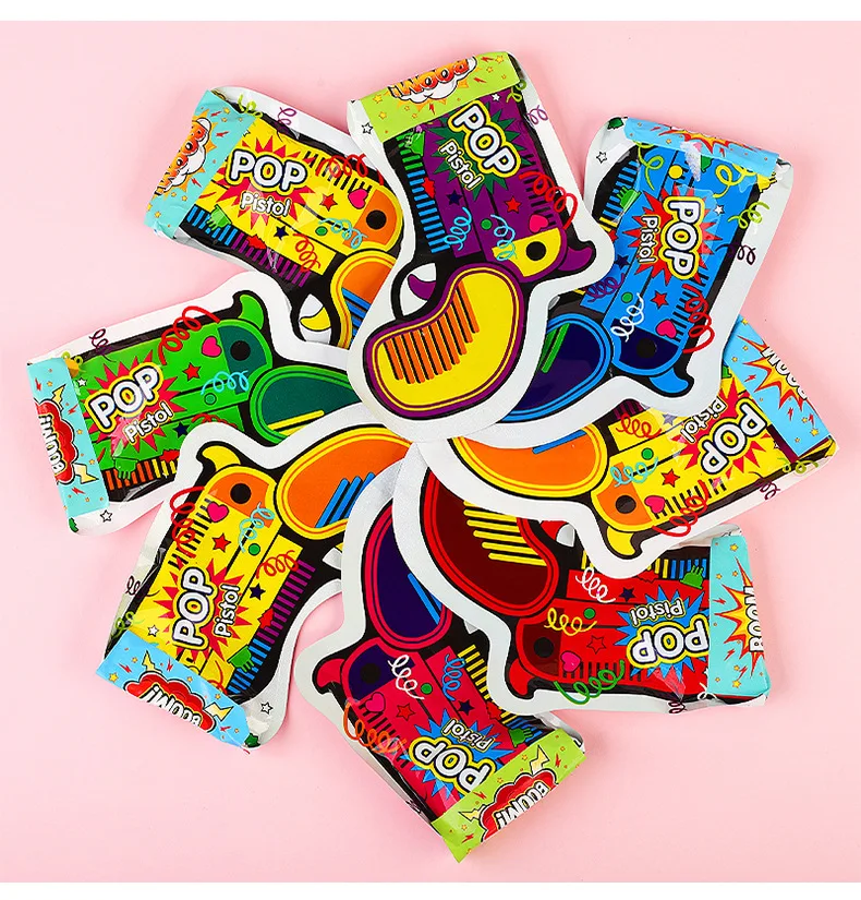 2024 Explosive Party Gathering Fireworks Gun Inflatable Fireworks Pistol Birthday Celebration Salute Balloon